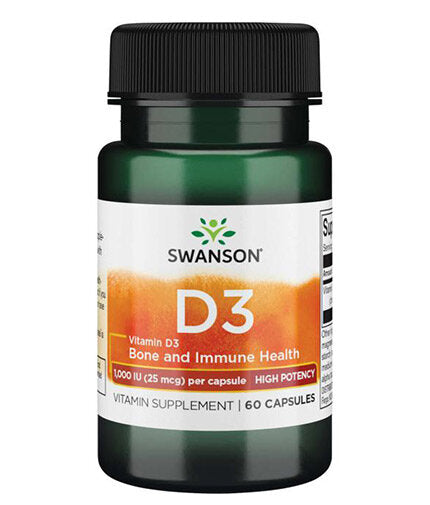 Vitamina D3 de mare potenta 1000 UI - 60 capsule