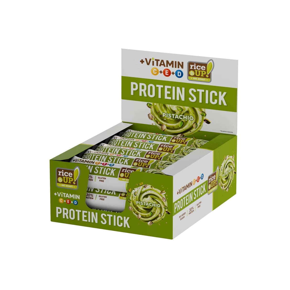 High Protein Stick Bar & No Added Sugar - 15 x 40g - Nutra Best Europe