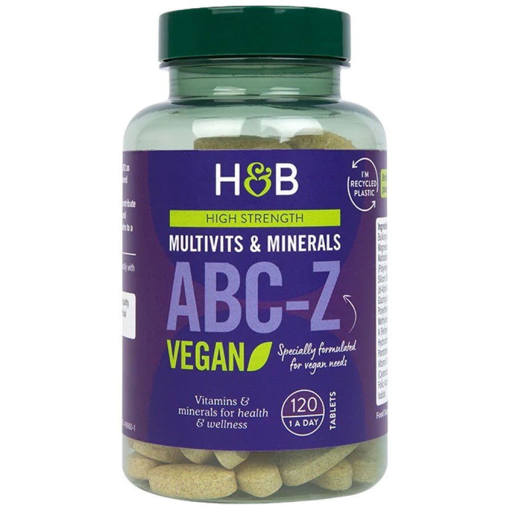 ABC-Z Vegan de înaltă rezistență - 120 de tablete