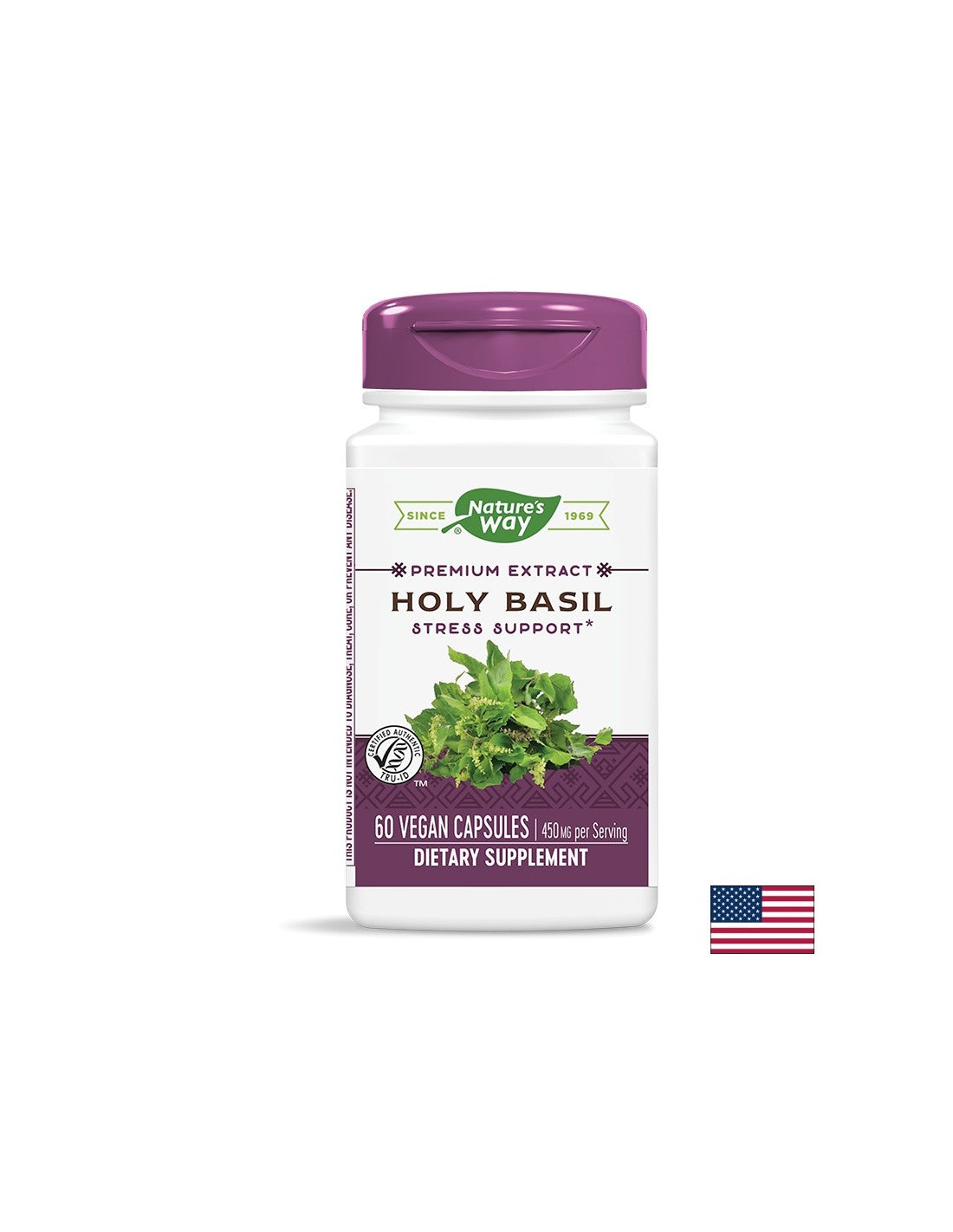 Busuioc Sfânt 450 mg - 60 capsule