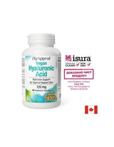Piele frumoasă - articulații sănătoase - Acid hialuronic HyAppeal® (vegan), 120 mg x 60 V capsule