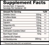hibrid | Pre-antrenament termogenic - 60 capsule