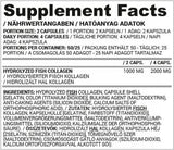 Colagen de pește hidrolizat 500 mg | Dedicat femeilor - 100 capsule
