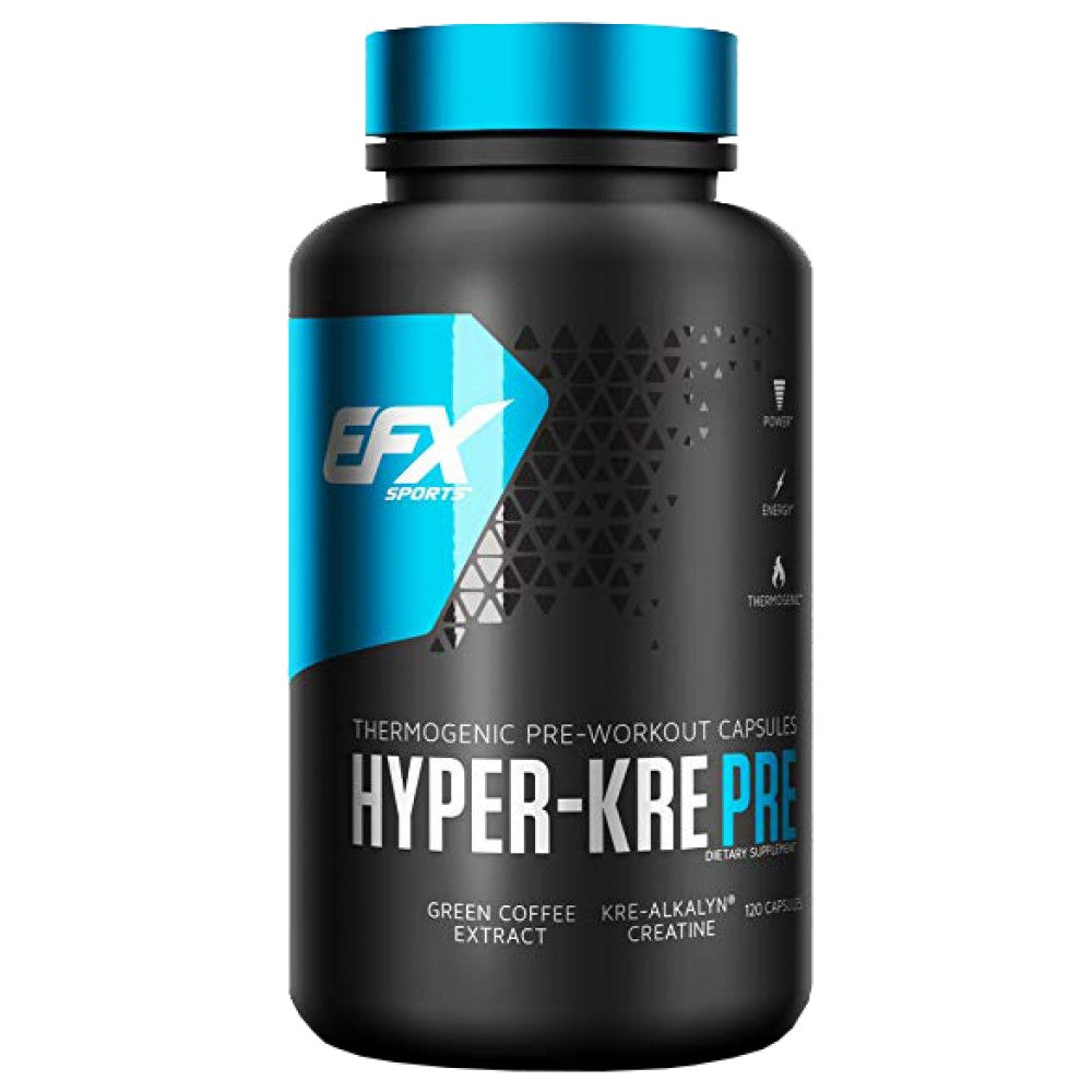 Hyper Kre-Alkalyn PRE / cu Cofeina - 120 capsule