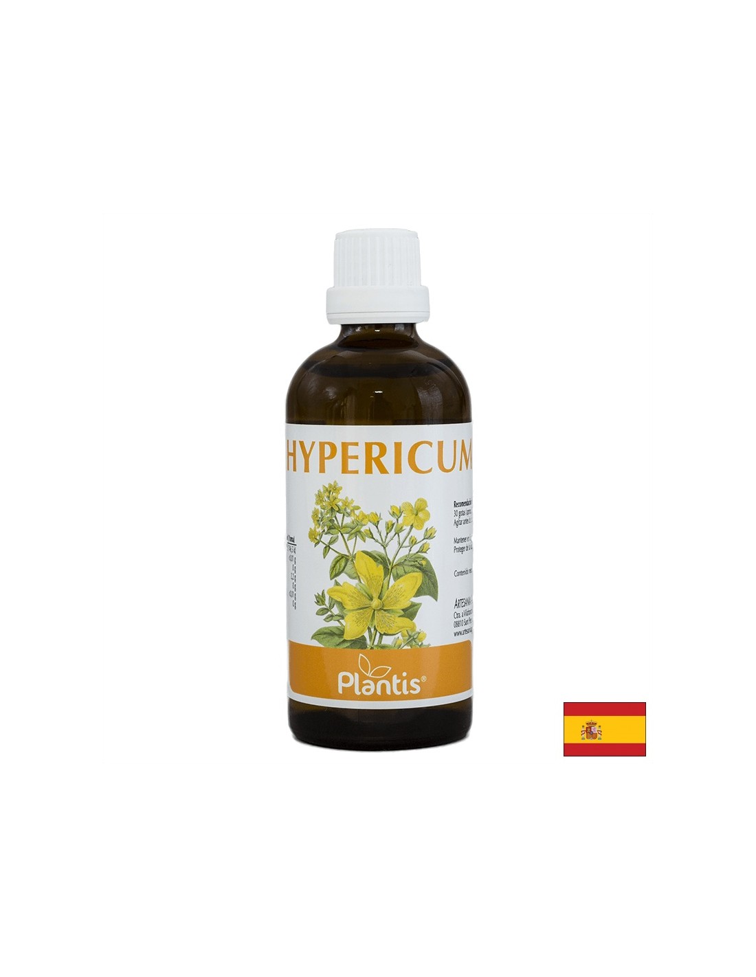 Hypericum/ Sunătoare (picături) / Pentru stres, 100 ml Artesania