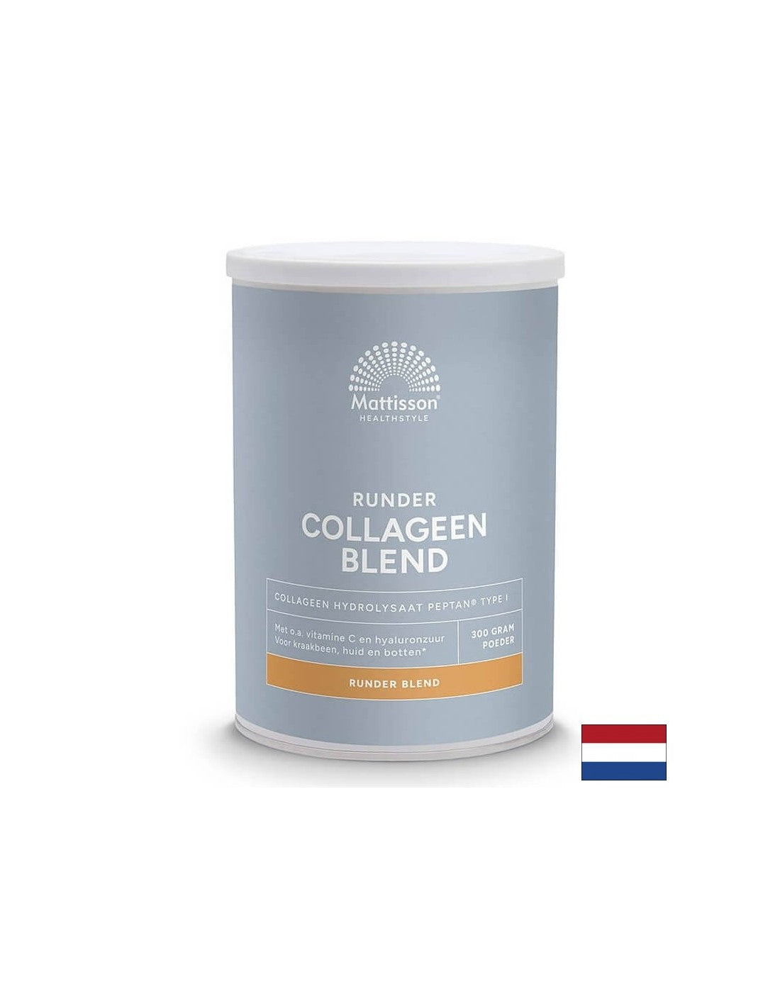Colagen bovin tip I cu calciu, magneziu, MSM, vitamina C și acid hialuronic, 300 g pudră cu aromă de vanilie