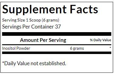 Pulbere de inozitol - 227 grame