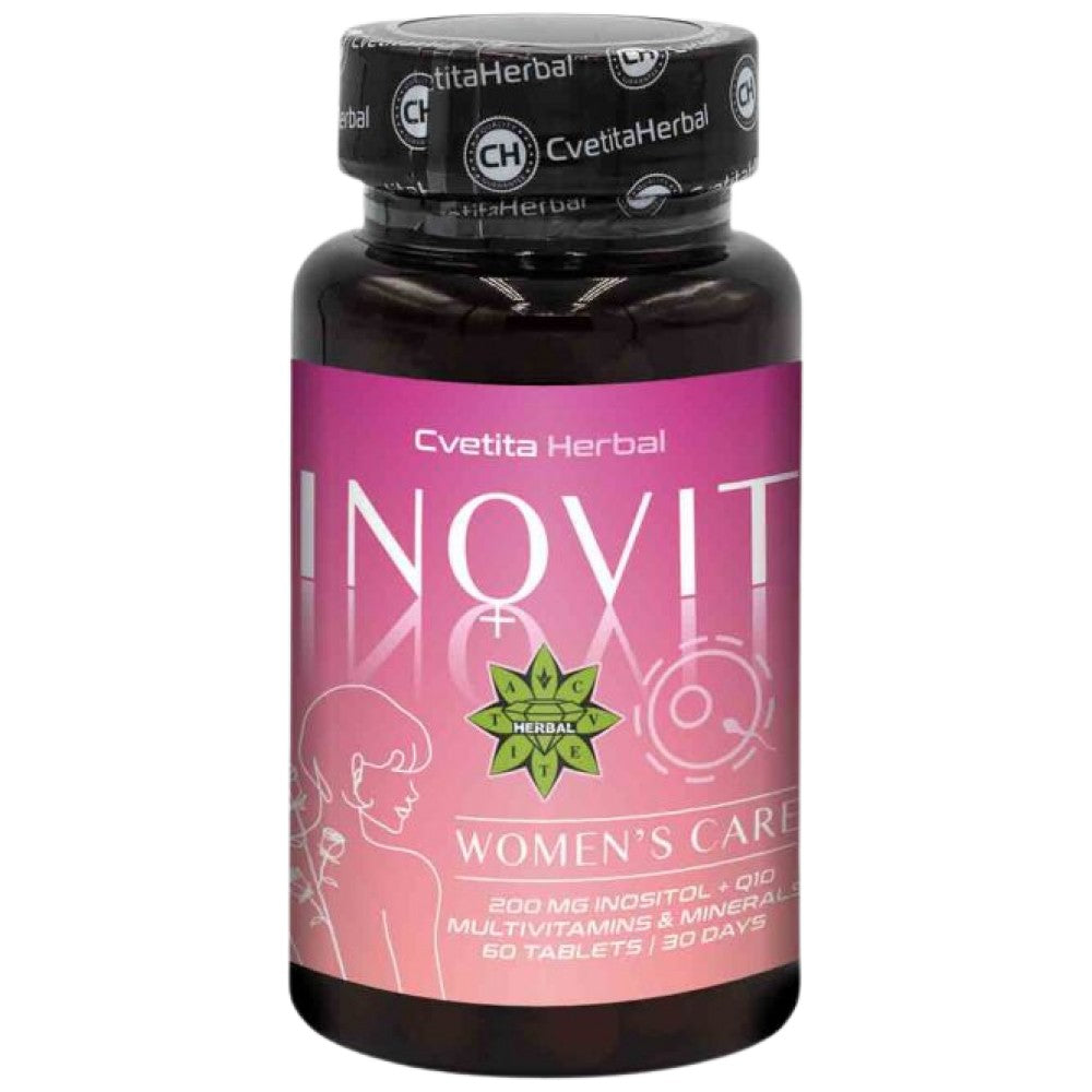 Inovit 365 | Multivitamine și minerale pentru femei cu coenzimă Q10 - 60 tablete