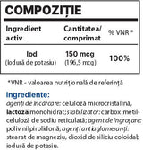 Iod BP 150 mcg - 100 comprimate