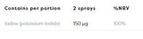 Spray oral cu iod 150 mcg - 26 ml