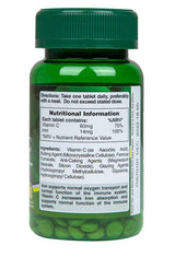 Fier 14 mg și vitamina C 60 mg - 100 tablete