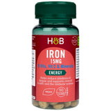 Fier 15 mg | Cu vitamine și minerale - 90 de tablete