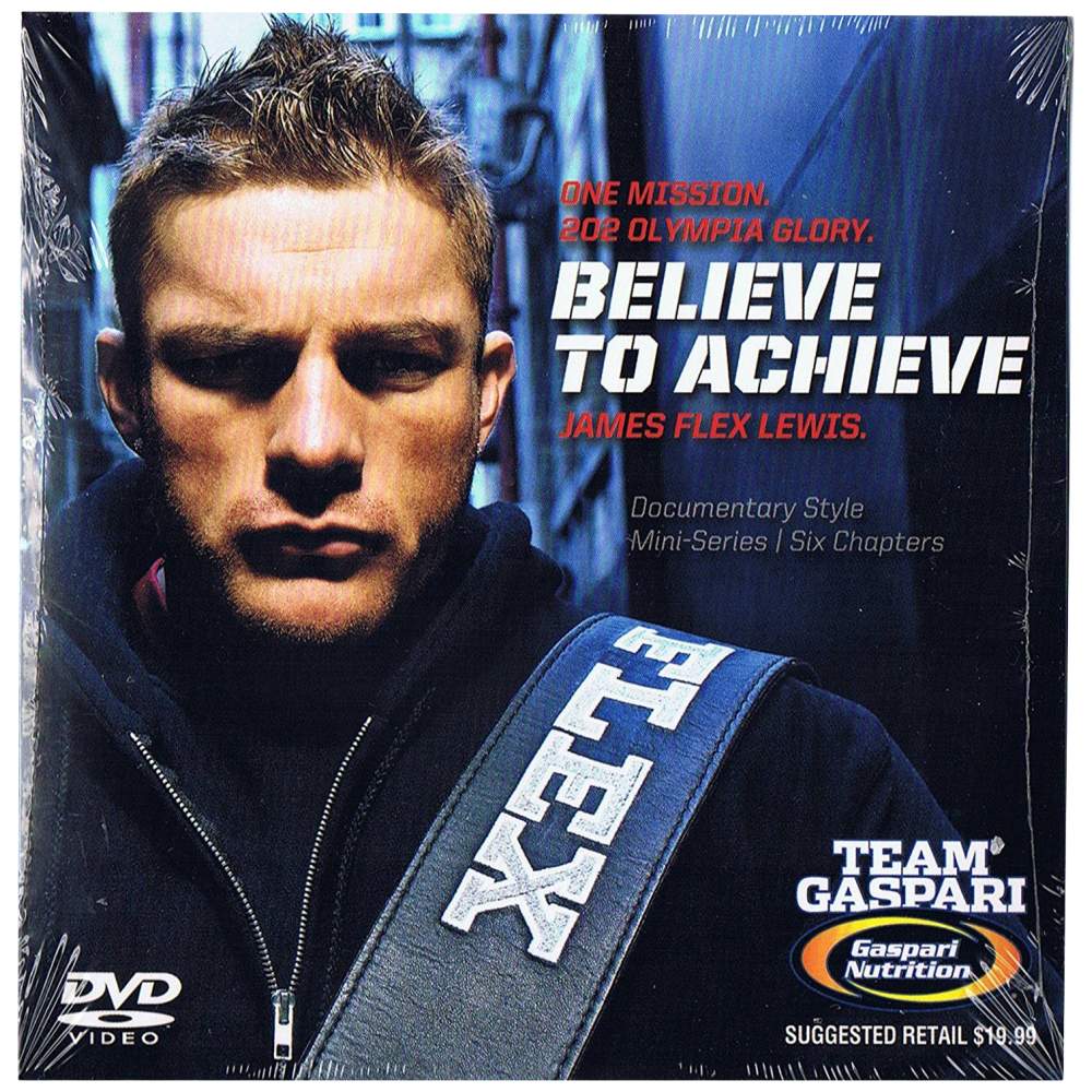 James Flex Lewis - DVD Believe To Achieve