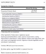 Jarro-Dophilus EPS 25B - Probiotic - 30 capsule