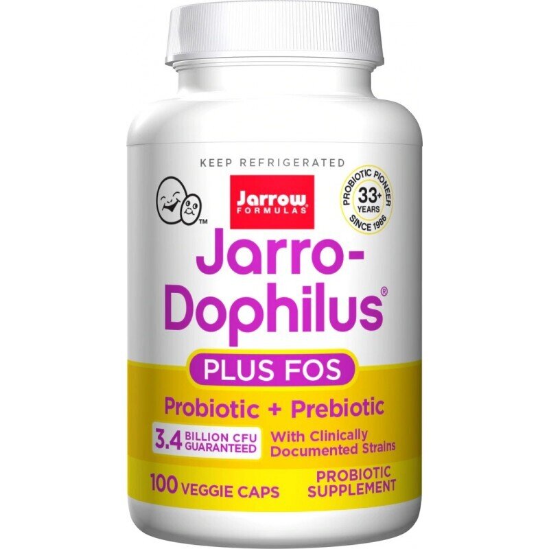 Jarro-Dophilus®+FOS (3,4 B. CFU) / 100 Caps