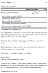 Jarro-Dophilus Prenatal 6 B. - Probiotic pentru femei gravide - 30 capsule