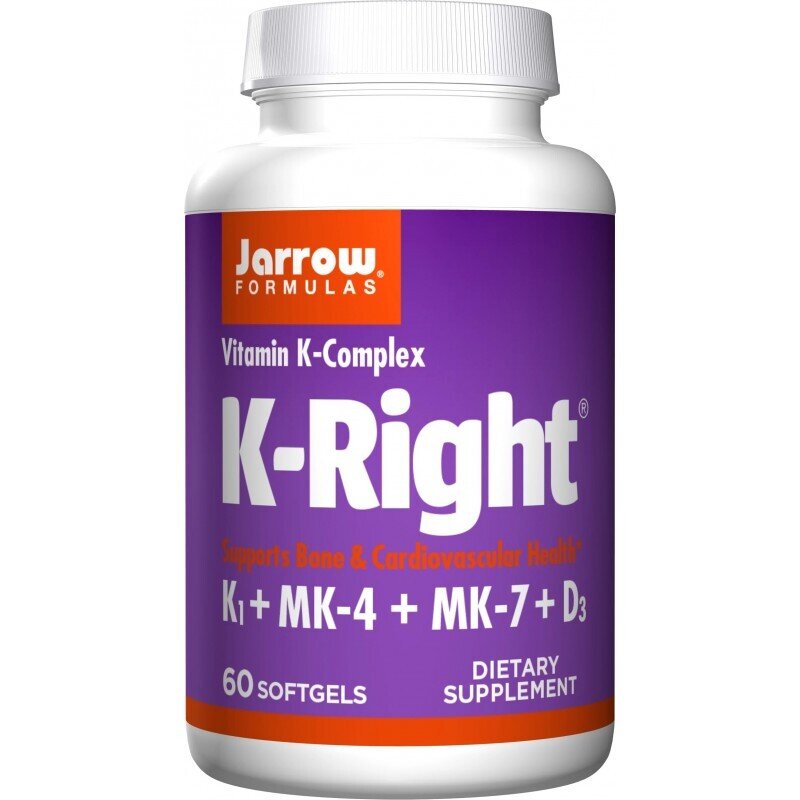 K-Right - Complex de vitamina K - Vitamina K - 60 de capsule moi