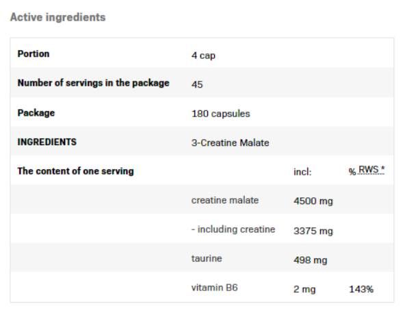 3-Creatine Malate 1250 XtraCaps - 360 capsule
