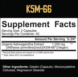 KSM-66® Organic Ashwagandha 600 mg - 90 capsule