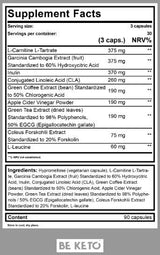 Keto Burn | cu L-Carnitină - 90 capsule