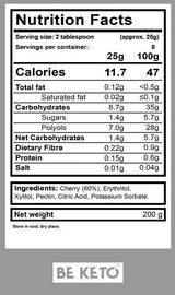 Keto Jam | Cu conținut scăzut de zahăr - 200 de grame
