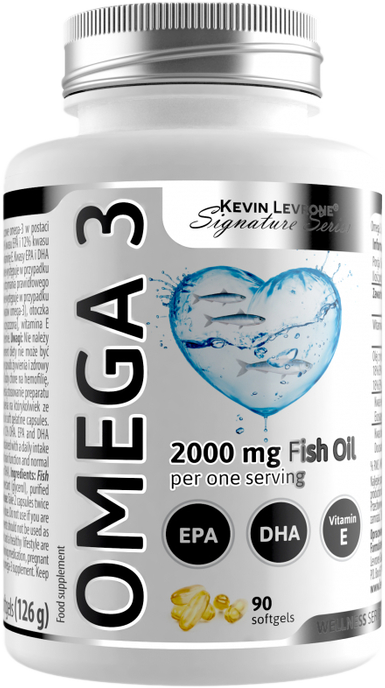 Kevin Levrone Omega 3 / ulei de pește [90 capsule de gel, 45 doze]