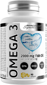 Kevin Levrone Omega 3 / ulei de pește [90 capsule de gel, 45 doze]
