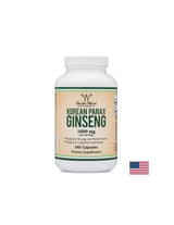 Korean Panax Ginseng - ginseng coreean, 240 capsule Double Wood
