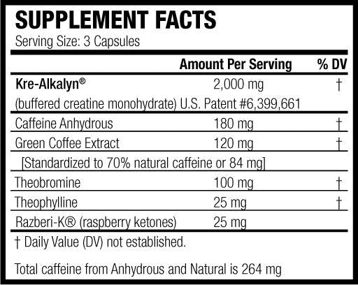 Kre-Alkalyn Hardcore - 120 capsule