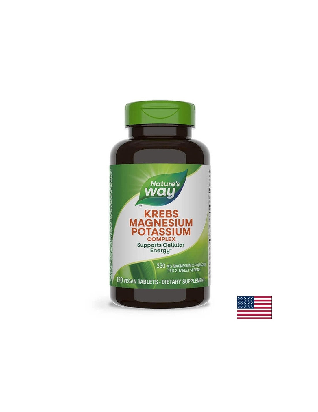 Krebs Magnesium Potasium Complex/ Magneziu și potasiu (complex mineral bioactiv) x 120 tablete
