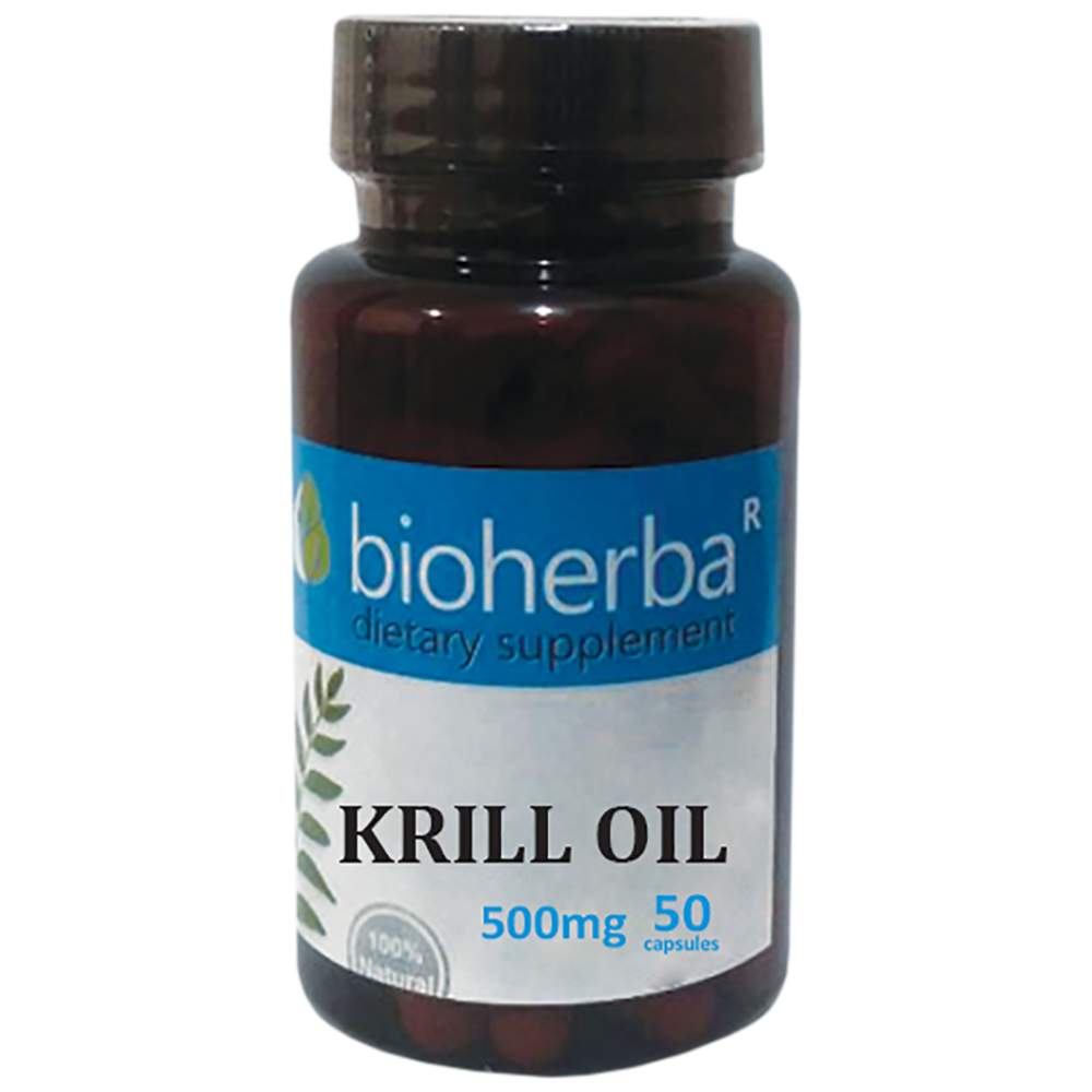 Ulei de krill 500 mg - 50 capsule de gel