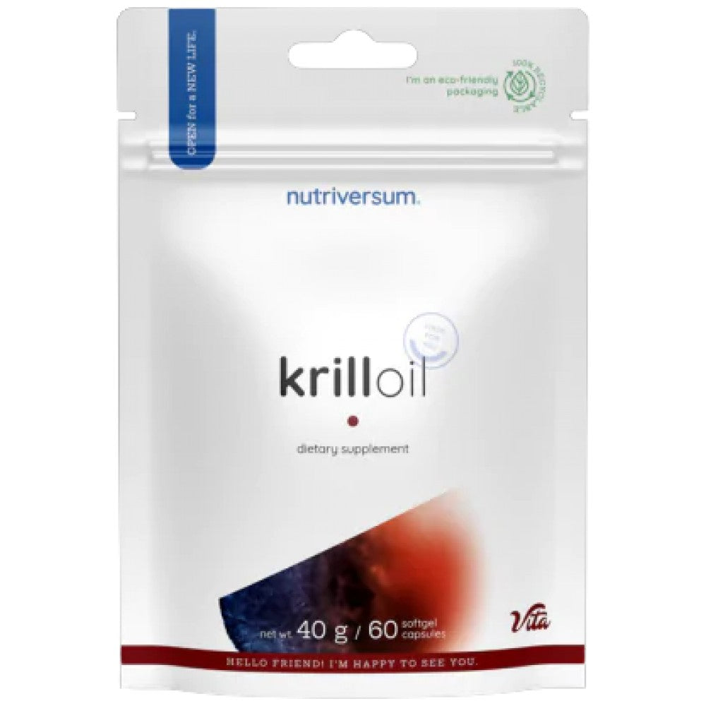 Ulei de krill 500 mg - 60 capsule moi
