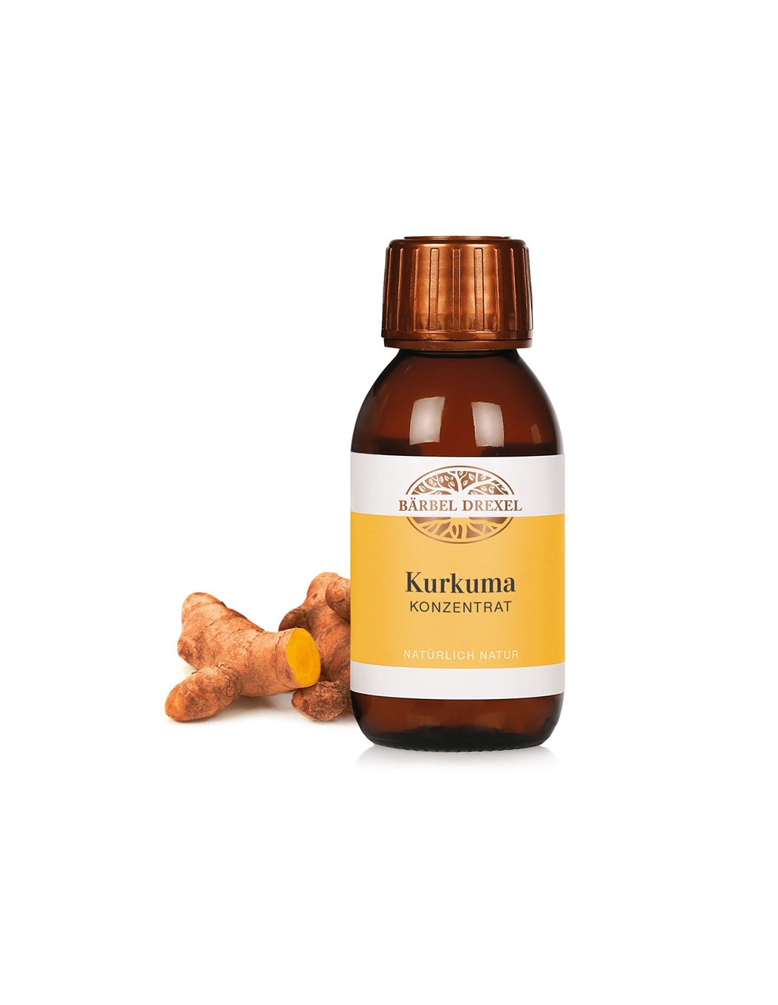 Kurkuma Konzentrat / Turmeric cu ghimbir, piper negru și vitamina C, 100 ml Bärbel Drexel
