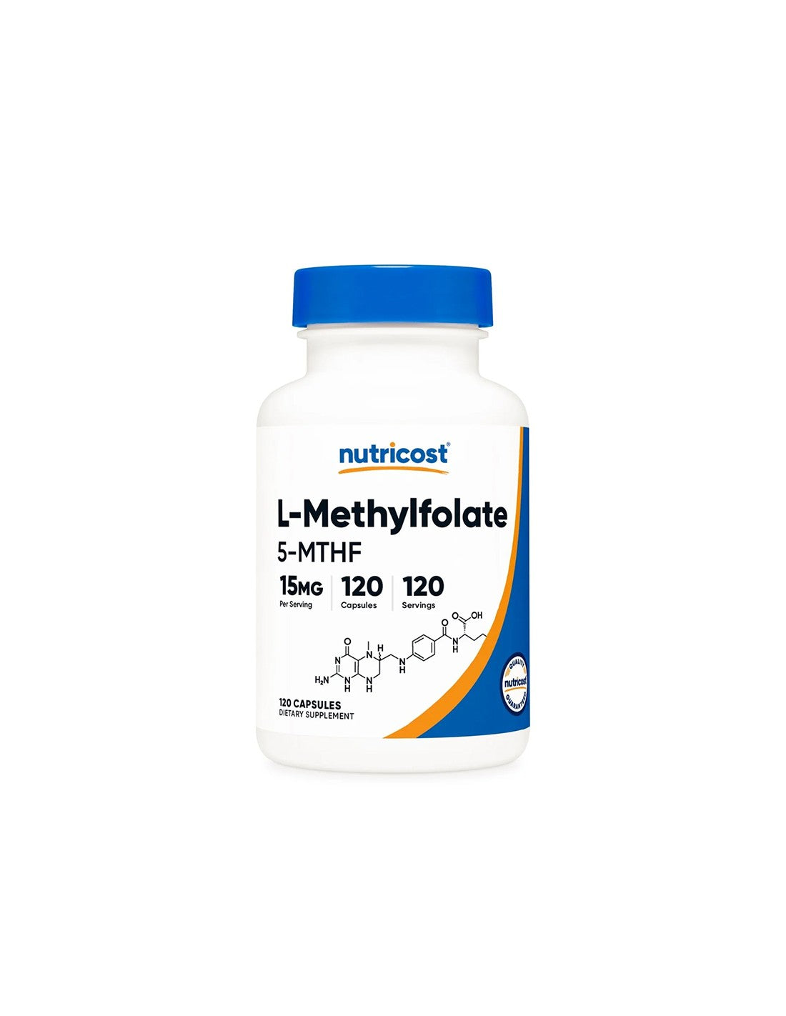 Acid folic (L-metil folat), 1000 µg x 120 capsule