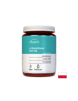 Antioxidant pentru un ficat sănătos - L-Glutation, 500 mg x 60 capsule