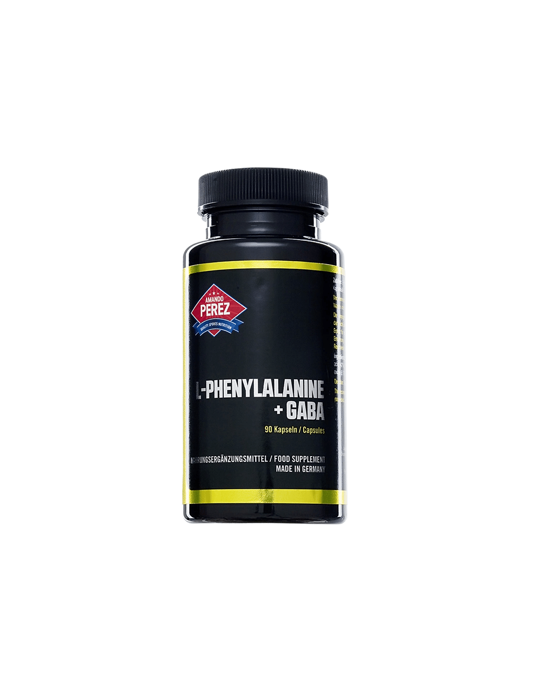 Reduce stresul si apetitul - L-fenilalanina + Gaba, 90 capsule
