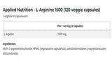 L-Arginina 1500 - 120 capsule