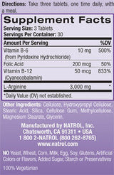 L-Arginina 5000 mg. / 90 file.