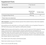 L-Arginina 700 mg - 180 capsule