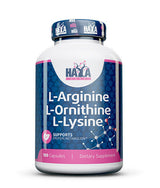 L-Arginina / L-Ornitina / L-Lizina / 100 Caps.