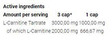 L-Carnitine 3000 Caps - 120 capsule