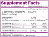 L-Carnitine Plus Shot - 20 x 60 ml