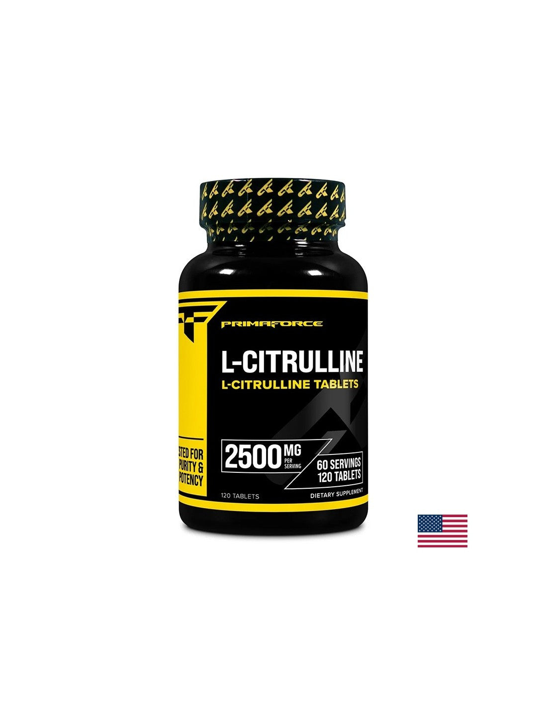 Forța musculară și sănătatea inimii - L-Citrulină, 1250 mg x 120 comprimate