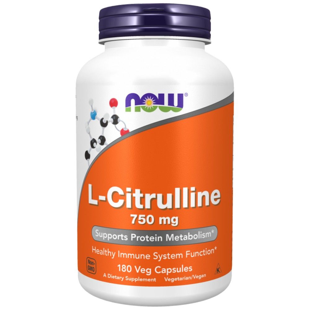L-Citrulină 750 mg - 180 capsule
