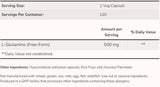 L-Glutamina 500 mg - 120 capsule