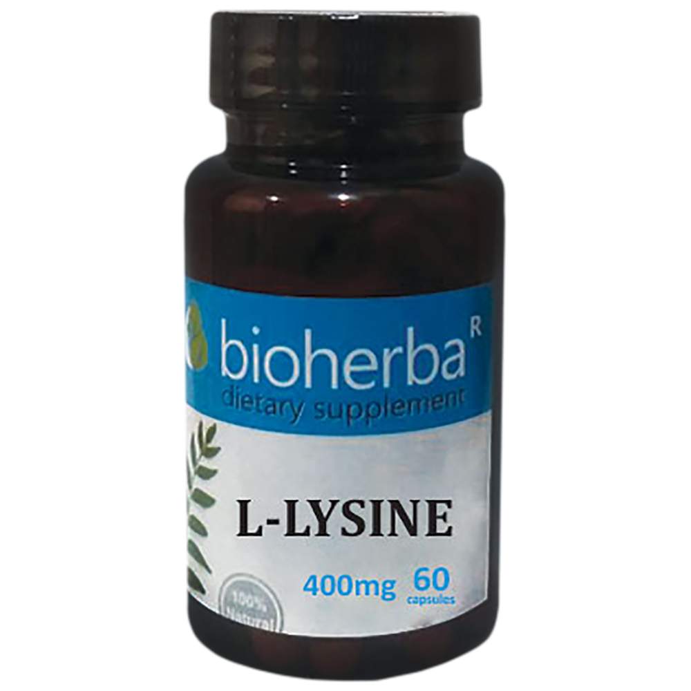L-Lizină 400 mg - 60 capsule