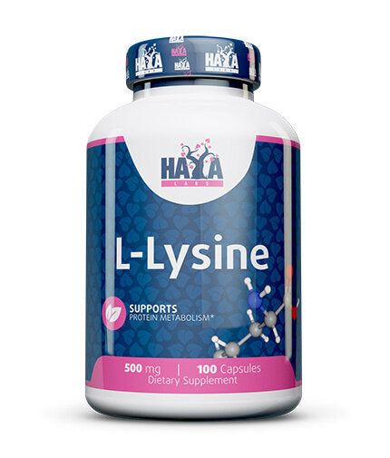 L-lizină 500 mg. / 100 Vcaps.