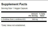 L-Ornitina 500 mg - 60 capsule