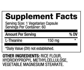 L-teanina 150 mg / 60 capsule