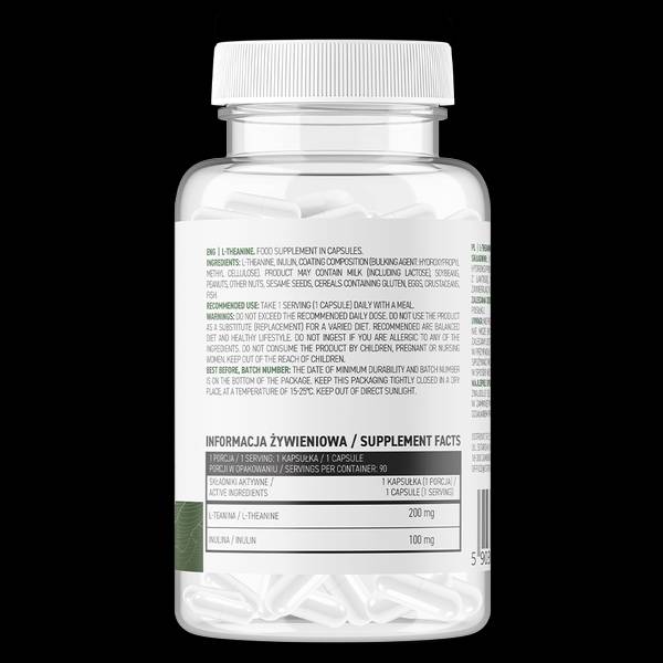L-teanina 200 mg | Vege 90 capsule